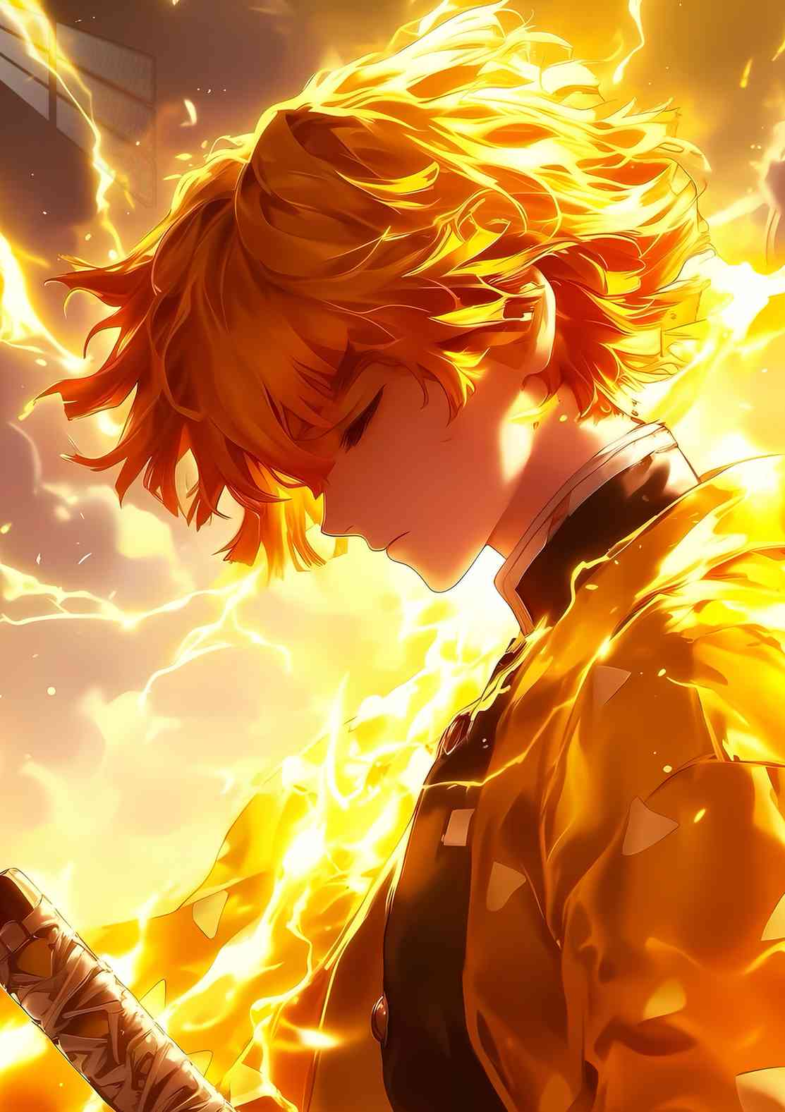 Zenitsu Agonizing - Golden Lightning - Yellow