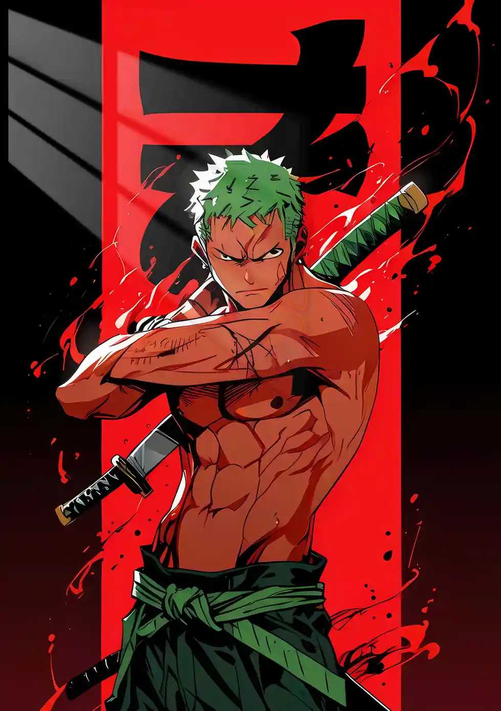Zoro - No shirt