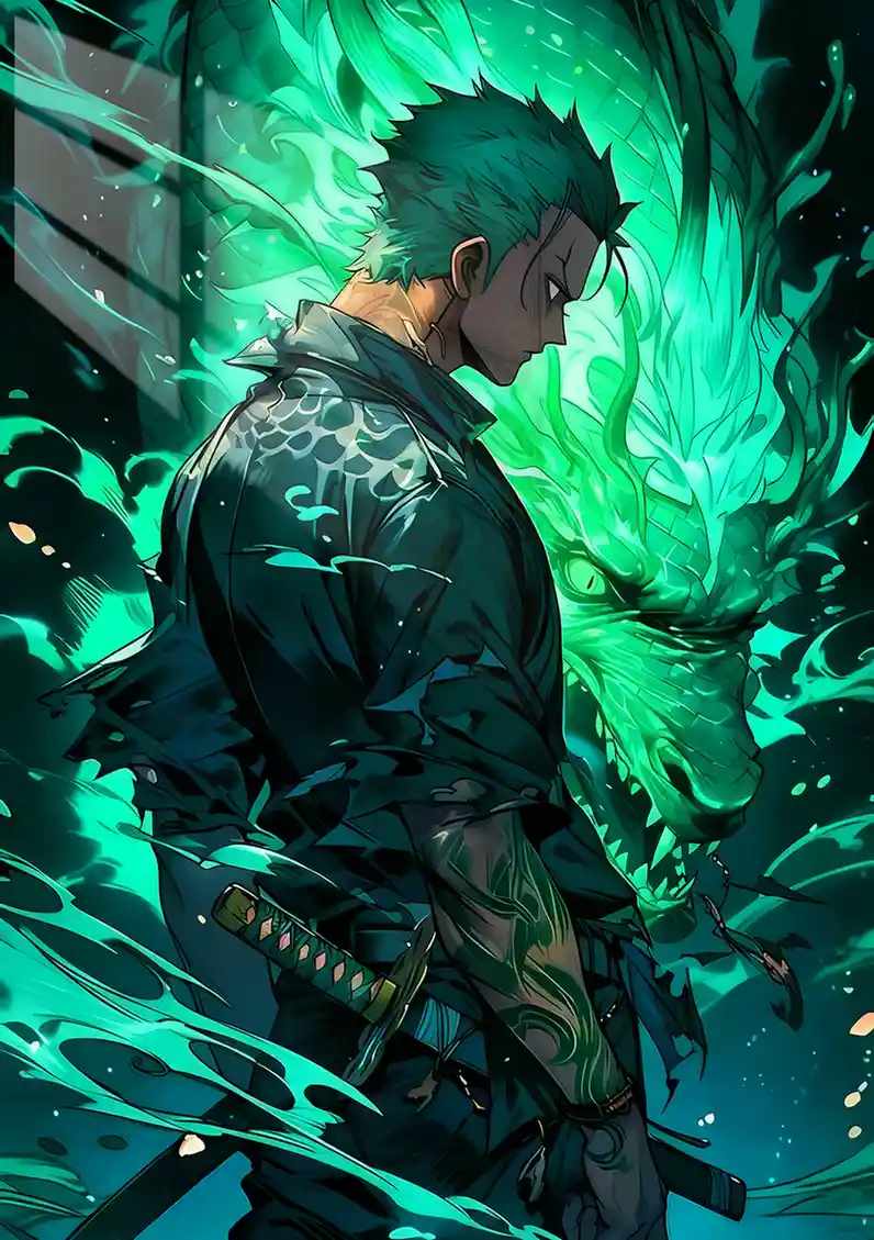 Zoro Dragon Style - Green