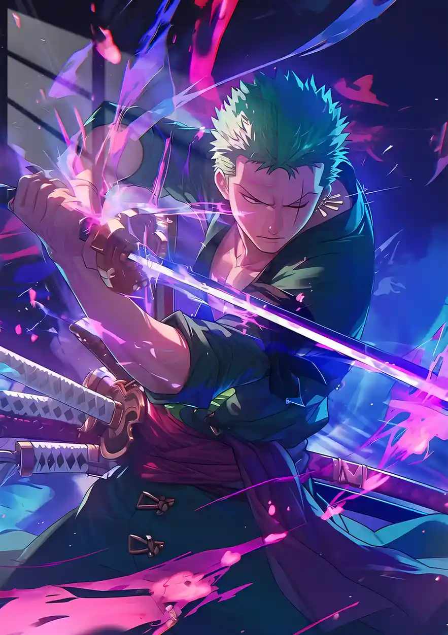 Zoro Enma Style Purple