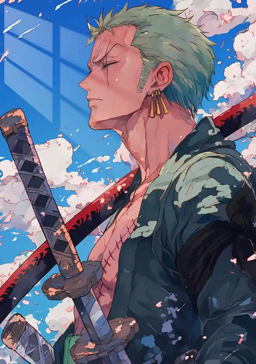 Zoro Meditating Mode