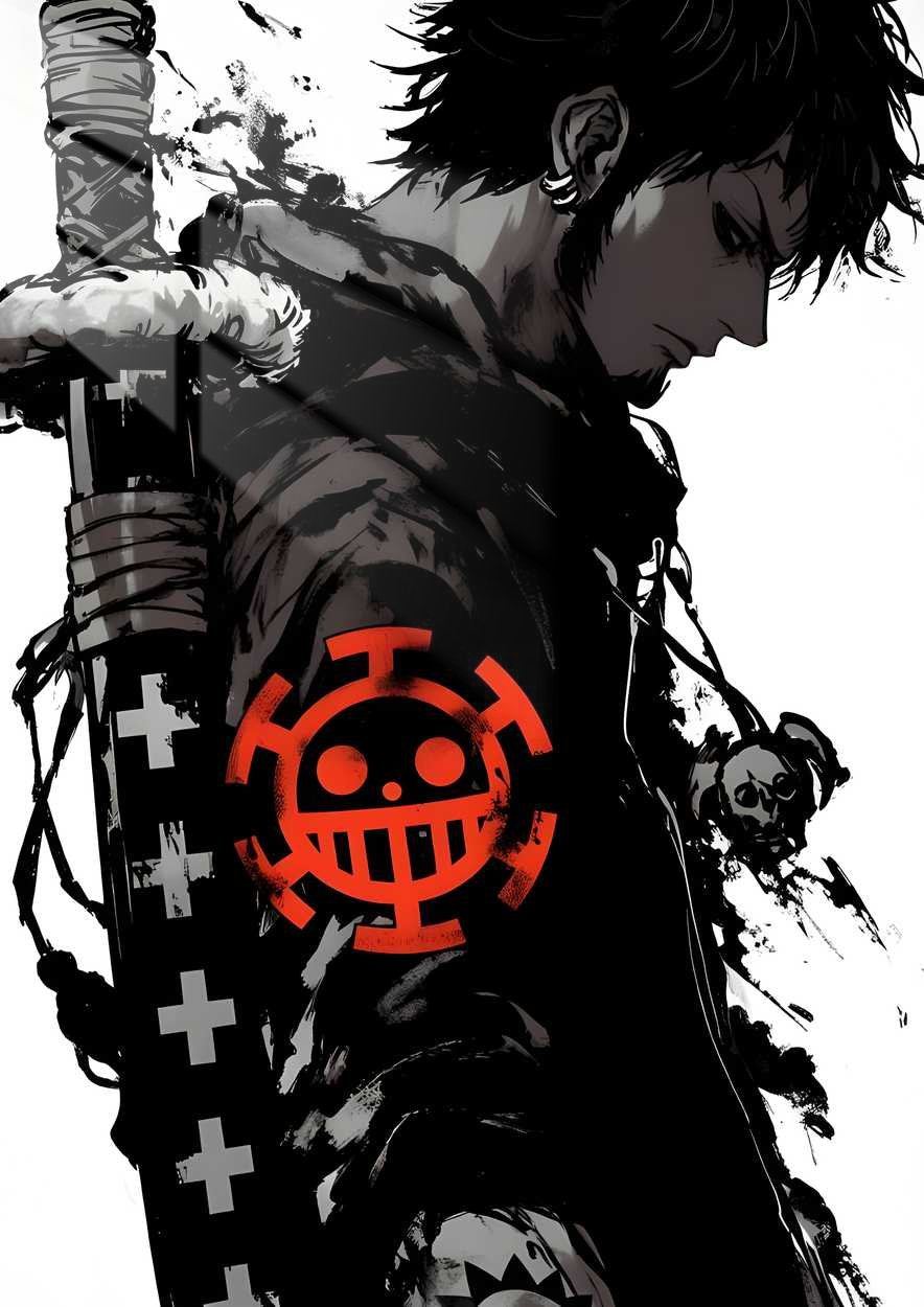 Trafalgar D Law, Mark - Black